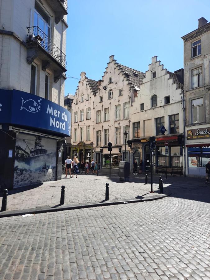 St Catherine - Sweet Home - Bxl - Studio Apartment With City View بروكسل المظهر الخارجي الصورة