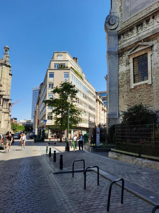 St Catherine - Sweet Home - Bxl - Studio Apartment With City View بروكسل المظهر الخارجي الصورة
