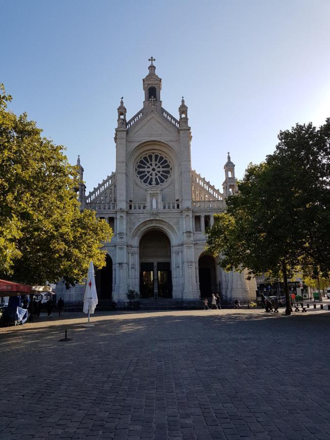 St Catherine - Sweet Home - Bxl - Studio Apartment With City View بروكسل المظهر الخارجي الصورة