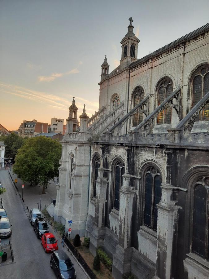 St Catherine - Sweet Home - Bxl - Studio Apartment With City View بروكسل المظهر الخارجي الصورة