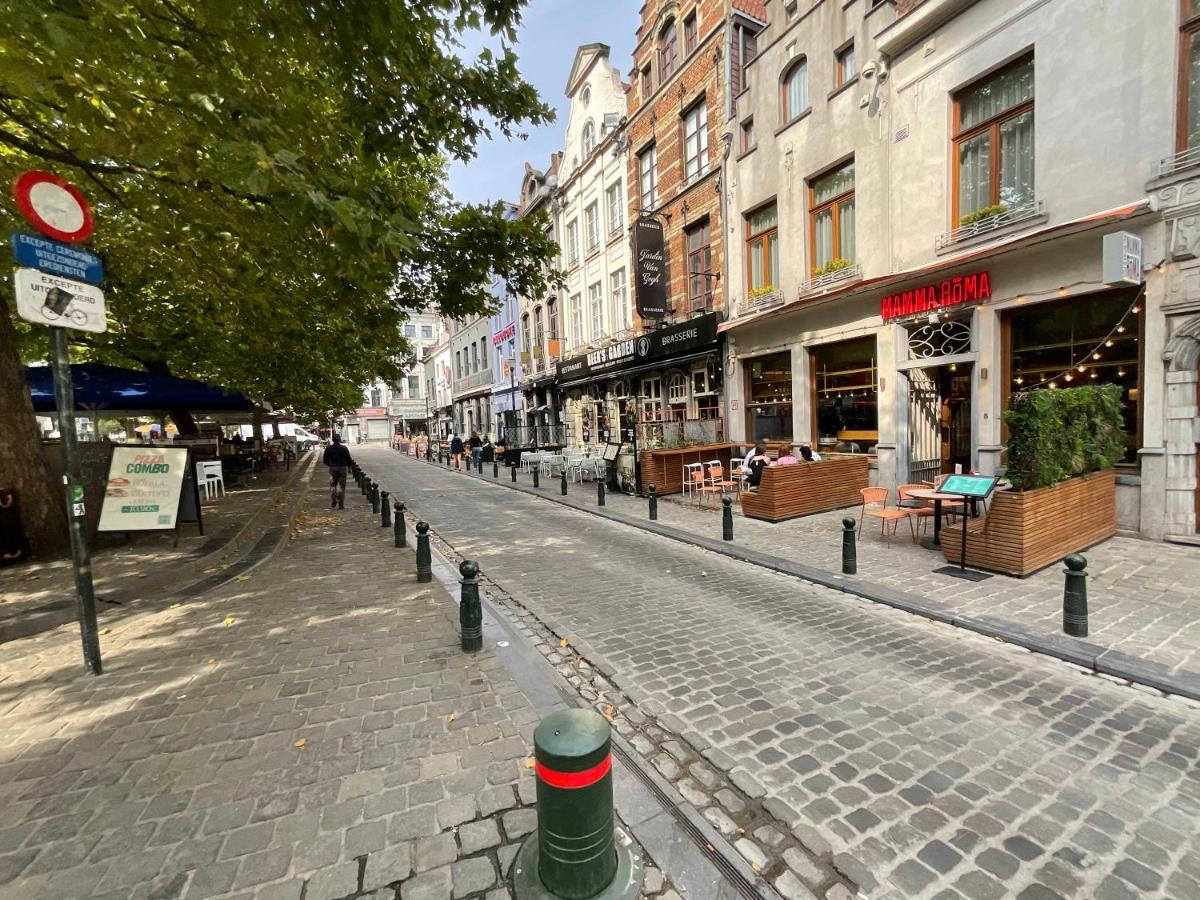 St Catherine - Sweet Home - Bxl - Studio Apartment With City View بروكسل المظهر الخارجي الصورة