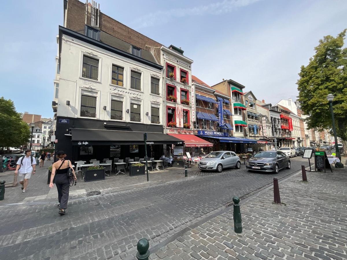 St Catherine - Sweet Home - Bxl - Studio Apartment With City View بروكسل المظهر الخارجي الصورة