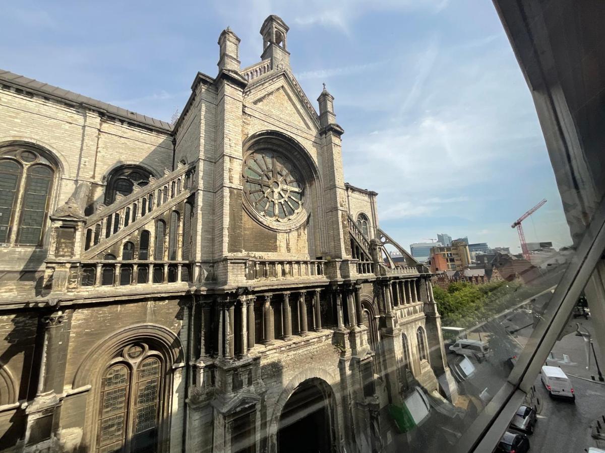 St Catherine - Sweet Home - Bxl - Studio Apartment With City View بروكسل المظهر الخارجي الصورة