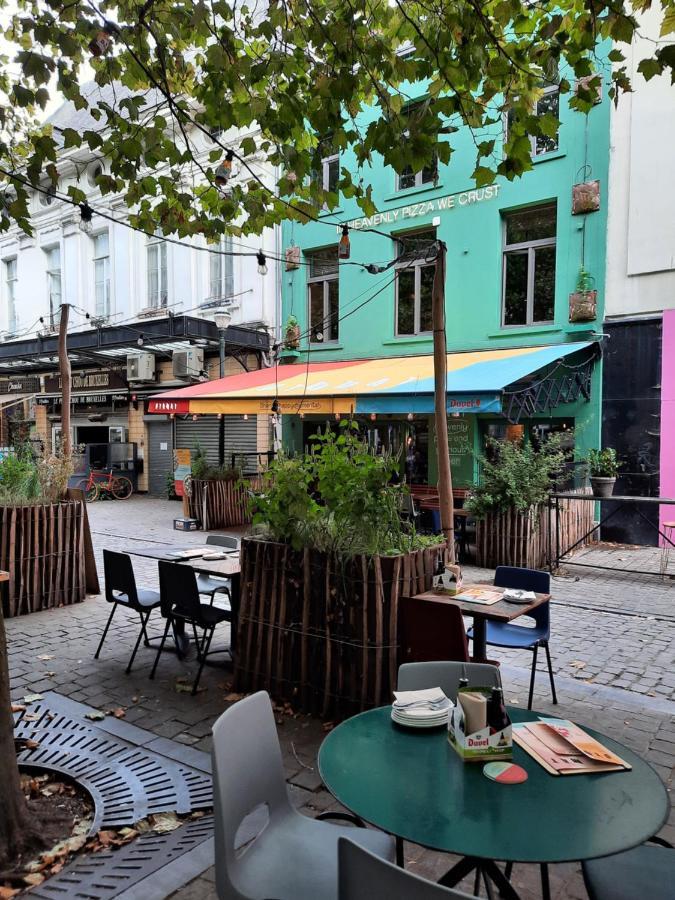 St Catherine - Sweet Home - Bxl - Studio Apartment With City View بروكسل المظهر الخارجي الصورة