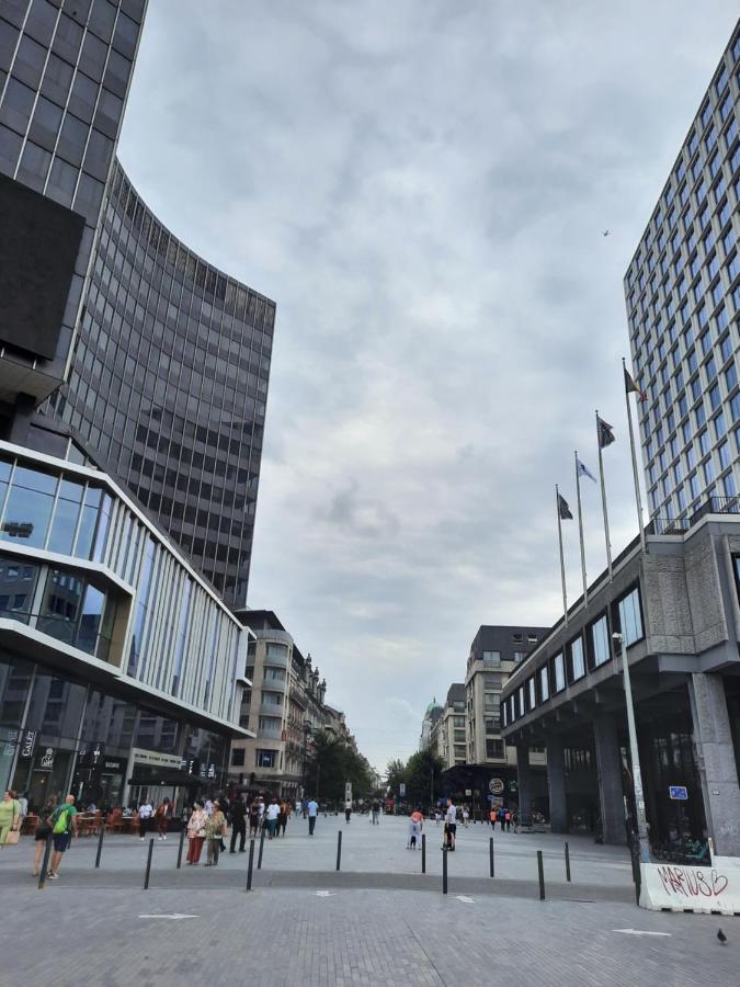 St Catherine - Sweet Home - Bxl - Studio Apartment With City View بروكسل المظهر الخارجي الصورة
