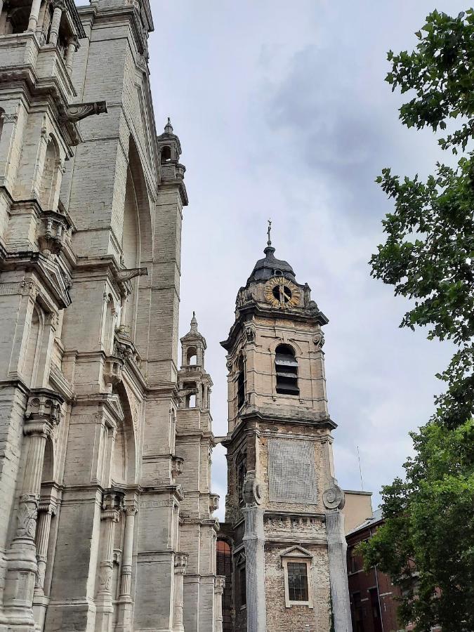 St Catherine - Sweet Home - Bxl - Studio Apartment With City View بروكسل المظهر الخارجي الصورة