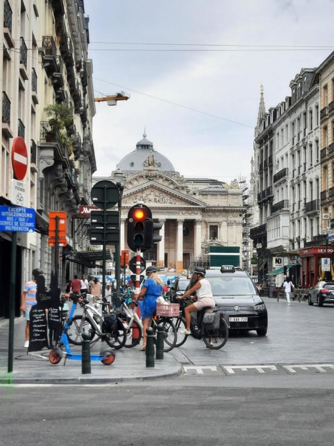 St Catherine - Sweet Home - Bxl - Studio Apartment With City View بروكسل المظهر الخارجي الصورة