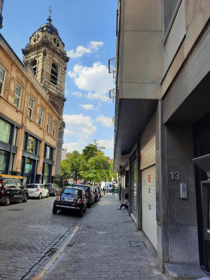 St Catherine - Sweet Home - Bxl - Studio Apartment With City View بروكسل المظهر الخارجي الصورة