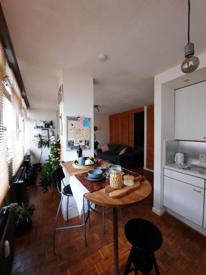 St Catherine - Sweet Home - Bxl - Studio Apartment With City View بروكسل المظهر الخارجي الصورة